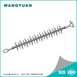 66kv-111kn-2625mm-polymer-strain-insulator