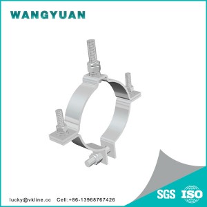 Pole band clamp